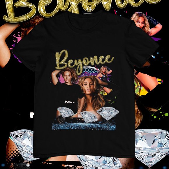 Beyonce | | Graphic T-shirt | Custom Made | Bootleg | Cotton Tee | Black - Picture 1 of 2